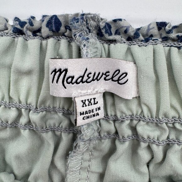 Madewell Madewell Smocked Pull-On Shorts in Florentine Floral woman’s size XXL b - Picture 5 of 12